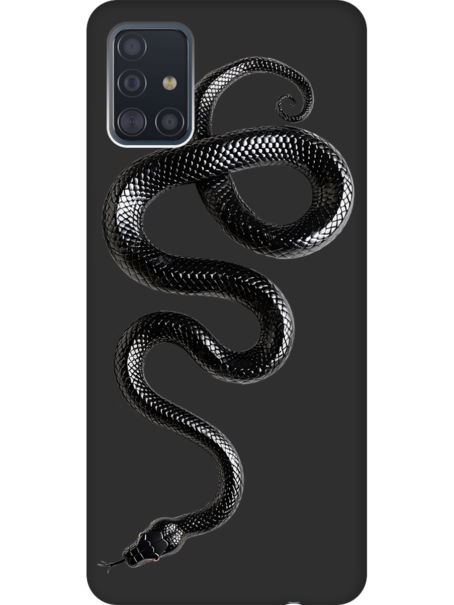 Силиконовый чехол на Samsung Galaxy A51 с принтом "Черная мамба" матовый черный, 722409113
Силиконовый чехол на Samsung Galaxy A51 с принтом "Черная мамба" матовый черный, 722409113