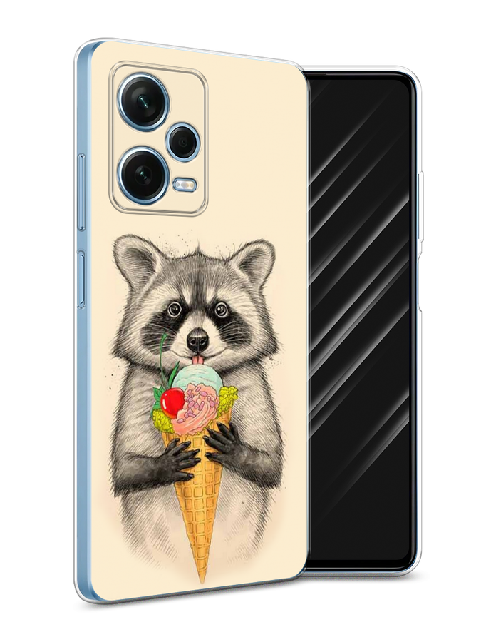 Чехол Awog для Xiaomi Redmi Note 12 Pro Plus "Енот с мороженым", Бежевый;серый, 317150-10
Чехол Awog для Xiaomi Redmi Note 12 Pro Plus "Енот с мороженым", Бежевый;серый, 317150-10