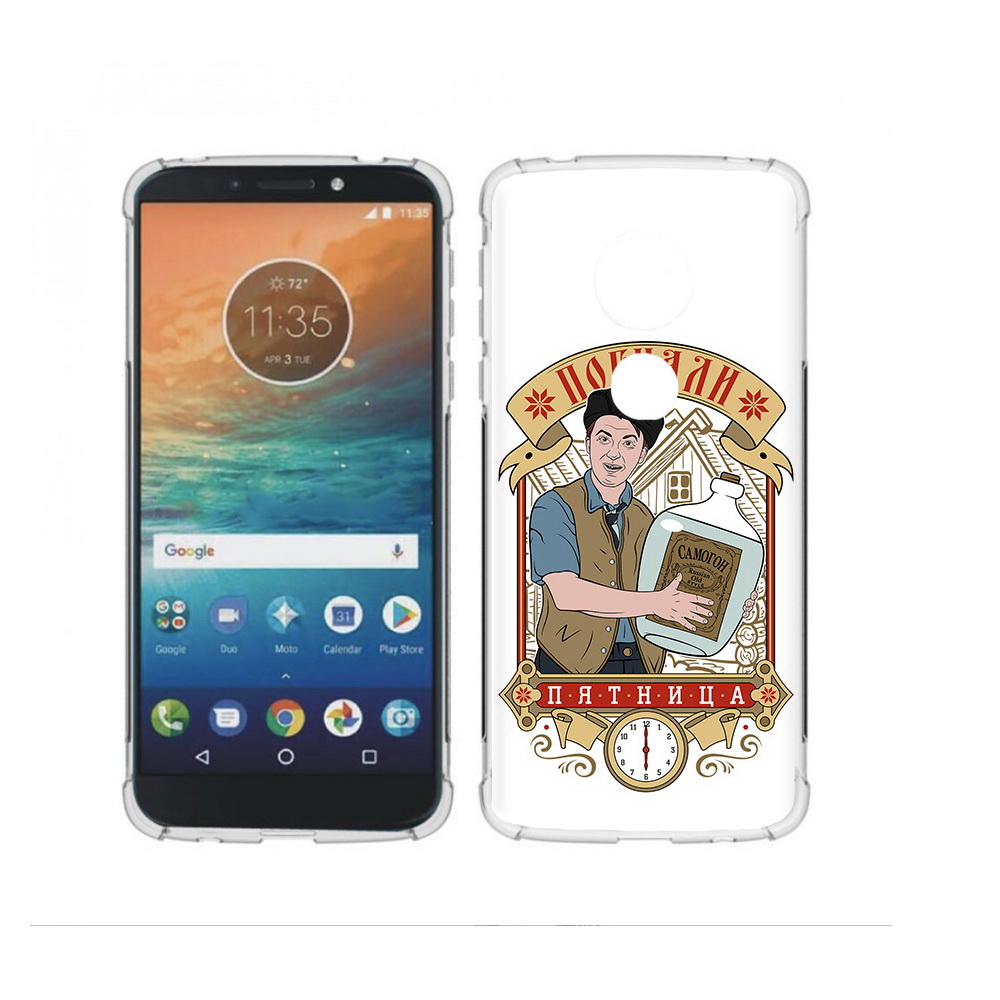 Чехол MyPads Tocco для Motorola Moto G4 Play Погнали пятница (PT115793.374.137), Прозрачный, Tocco 
Чехол MyPads Tocco для Motorola Moto G4 Play Погнали пятница (PT115793.374.137), Прозрачный, Tocco