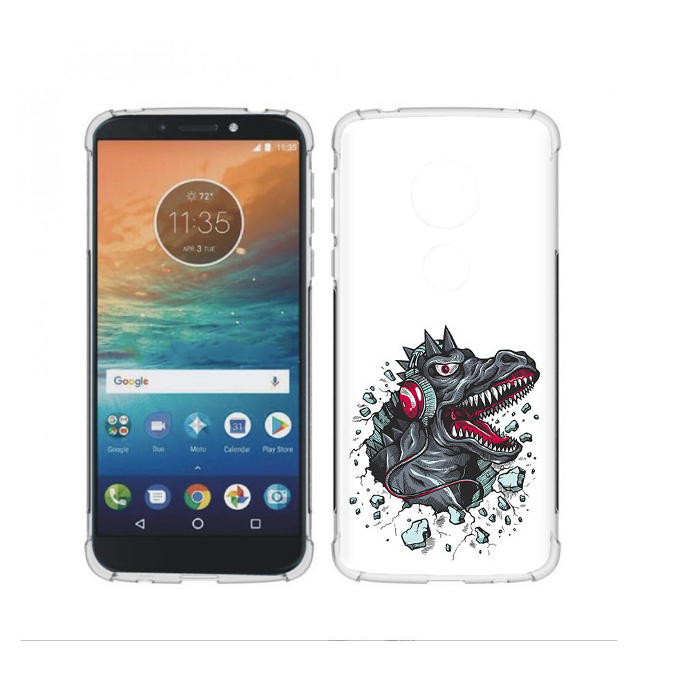 Чехол MyPads Tocco для Motorola Moto G4 Play Нарисованный динозавр в наушниках, Прозрачный, Tocco
Чехол MyPads Tocco для Motorola Moto G4 Play Нарисованный динозавр в наушниках, Прозрачный, Tocco