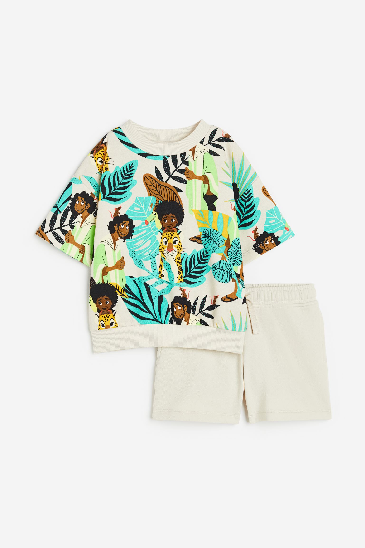 Комплект из 2 предметов с принтом H&M 134 Светло-бежевый/Энканто (доставка из-за рубежа), Бежевый;зеленый, 1172827
Комплект из 2 предметов с принтом H&M 134 Светло-бежевый/Энканто (доставка из-за рубежа), Бежевый;зеленый, 1172827