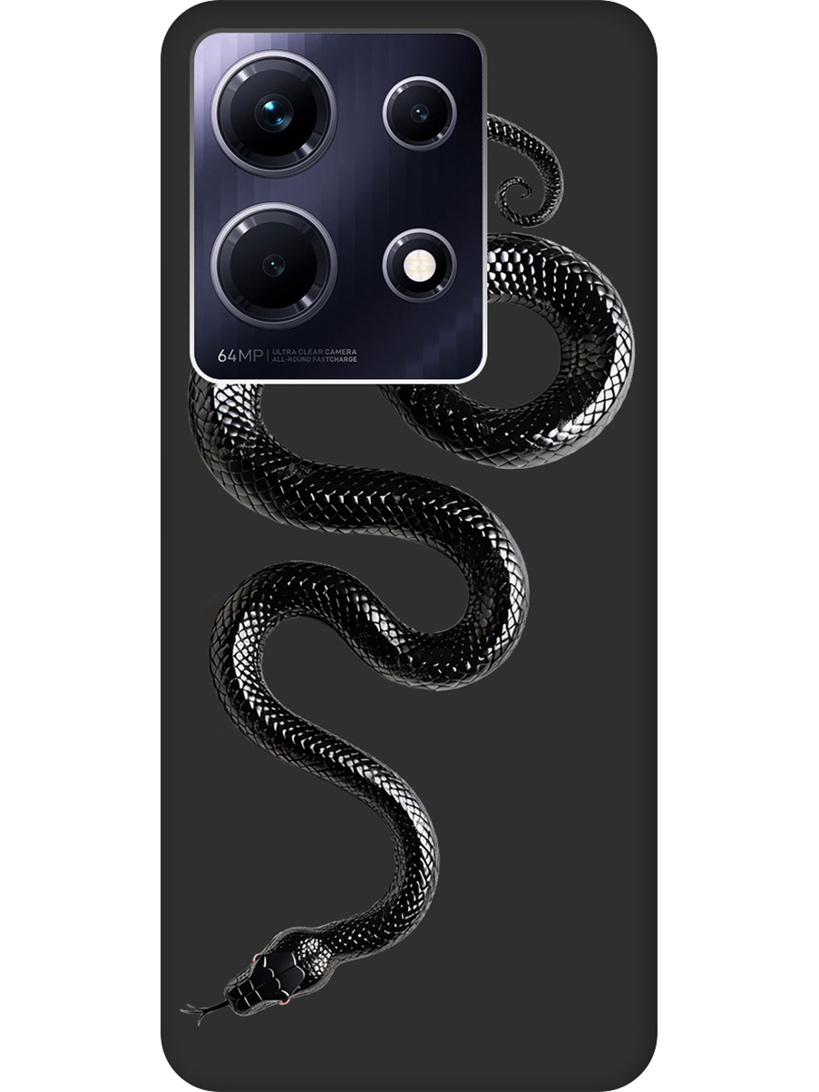 Силиконовый чехол на Infinix Note 30 с принтом "Черная мамба" матовый черный, 773943713
Силиконовый чехол на Infinix Note 30 с принтом "Черная мамба" матовый черный, 773943713