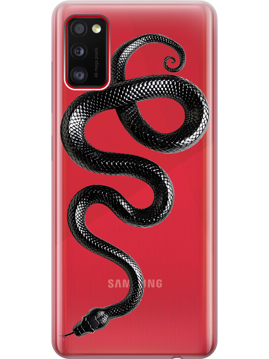 Силиконовый чехол на Samsung Galaxy A41 с принтом "Черная мамба", Прозрачный;черный, 722821013
Силиконовый чехол на Samsung Galaxy A41 с принтом "Черная мамба", Прозрачный;черный, 722821013