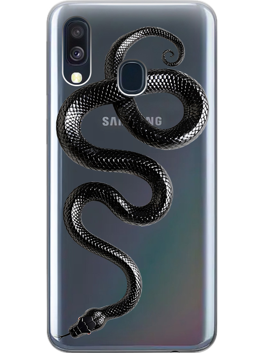 Силиконовый чехол на Samsung Galaxy A40 с принтом "Черная мамба", Прозрачный;черный, 720804313
Силиконовый чехол на Samsung Galaxy A40 с принтом "Черная мамба", Прозрачный;черный, 720804313