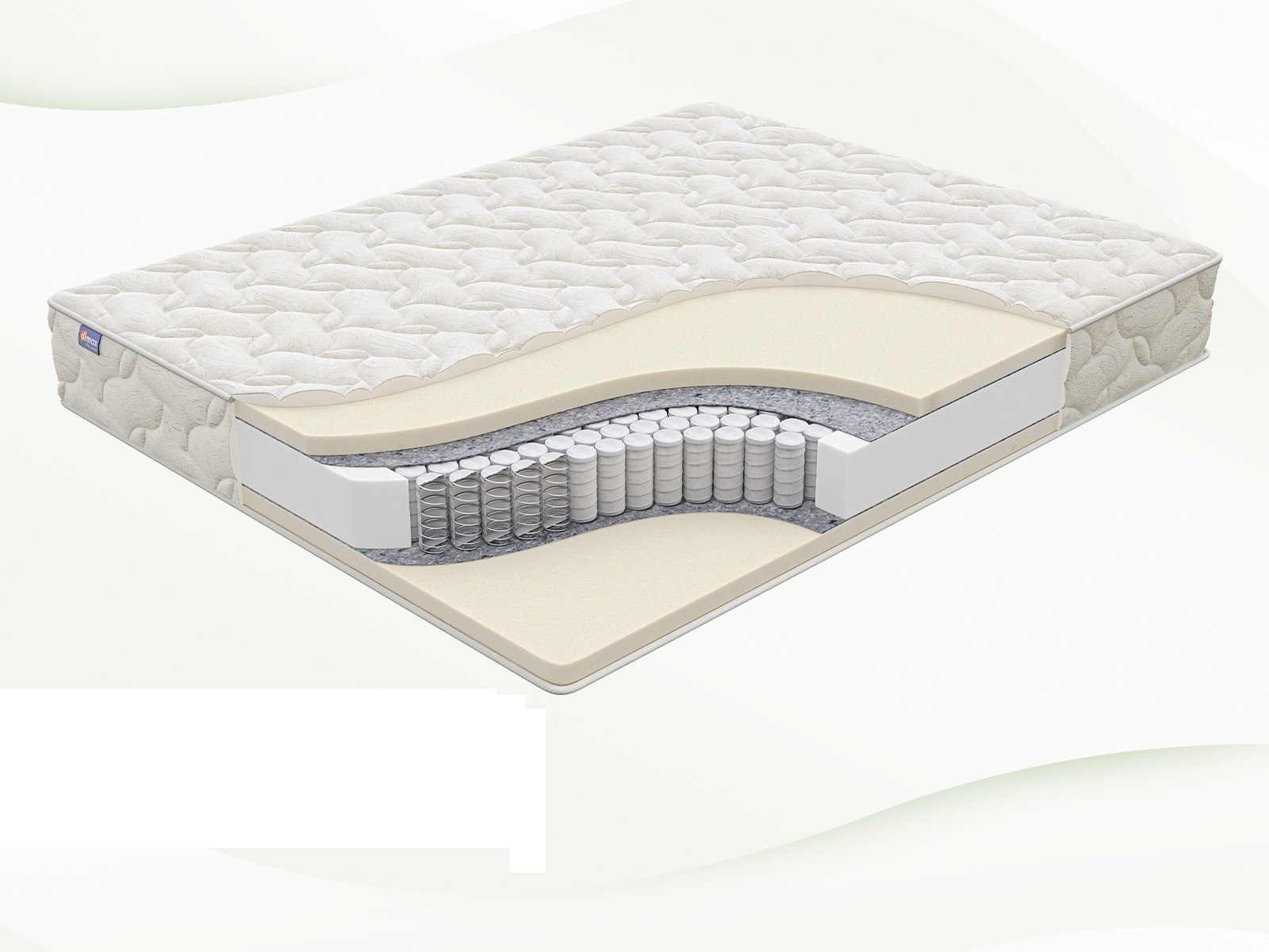 Матрас Dimax Элемент Мемо Лайт 160х200, Бежевый;белый;серый;серебристый, Элемент Мемо Лайт
Матрас Dimax Элемент Мемо Лайт 160х200, Бежевый;белый;серый;серебристый, Элемент Мемо Лайт