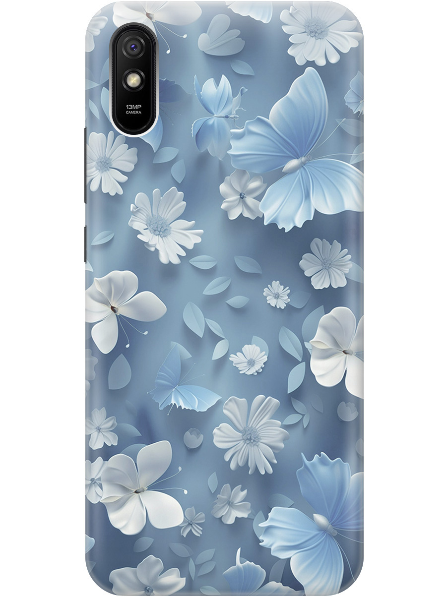 Силиконовый чехол на Xiaomi Redmi 9A с принтом "Голубые бабочки", Прозрачный;белый;голубой, 723276910
Силиконовый чехол на Xiaomi Redmi 9A с принтом "Голубые бабочки", Прозрачный;белый;голубой, 723276910