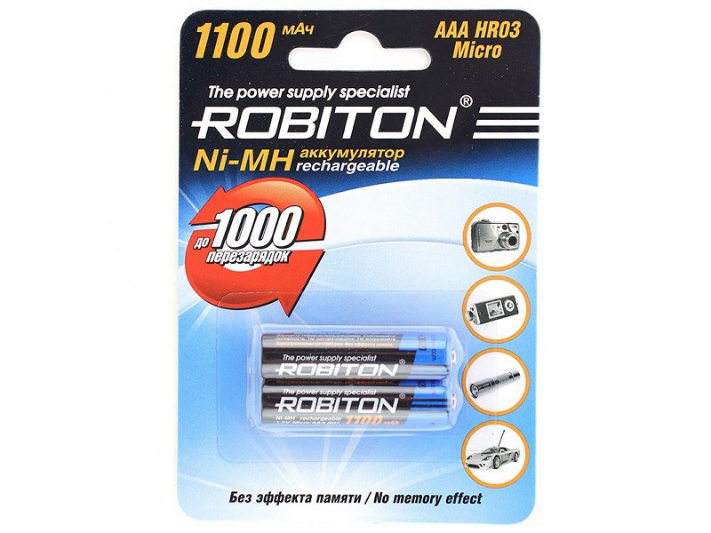 Аккумуляторы типа AAA Robiton (комплект 2 штуки) 1100mAh, 55AAAHCR, AAA, AAA85.C4, HHR-55AAAB, HR03, N4DHYYY00001, R03
Аккумуляторы типа AAA Robiton (комплект 2 штуки) 1100mAh, 55AAAHCR, AAA, AAA85.C4, HHR-55AAAB, HR03, N4DHYYY00001, R03