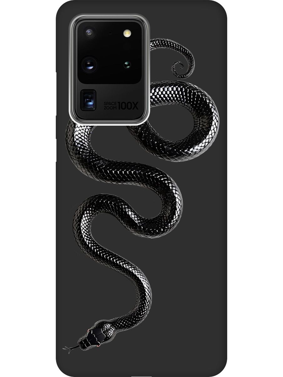 Силиконовый чехол на Samsung Galaxy S20 Ultra с принтом "Черная мамба" матовый черный, 722628613
Силиконовый чехол на Samsung Galaxy S20 Ultra с принтом "Черная мамба" матовый черный, 722628613