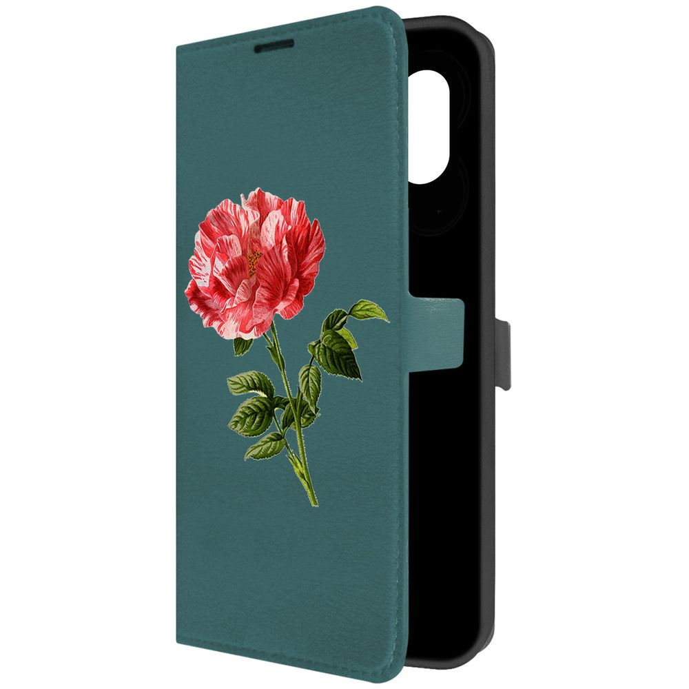 Чехол-книжка Krutoff Eco Book для Samsung Galaxy M04 (M045) Рисованная роза (зелёный опал), Зеленый
Чехол-книжка Krutoff Eco Book для Samsung Galaxy M04 (M045) Рисованная роза (зелёный опал), Зеленый