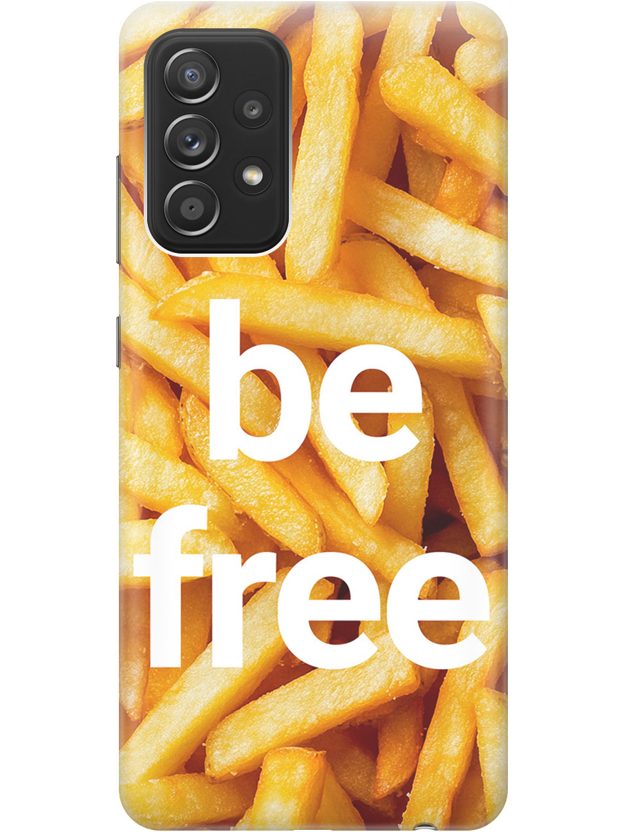 Силиконовый чехол на Samsung Galaxy A52 с принтом "Be Free", Прозрачный;белый;желтый, 724990161
Силиконовый чехол на Samsung Galaxy A52 с принтом "Be Free", Прозрачный;белый;желтый, 724990161