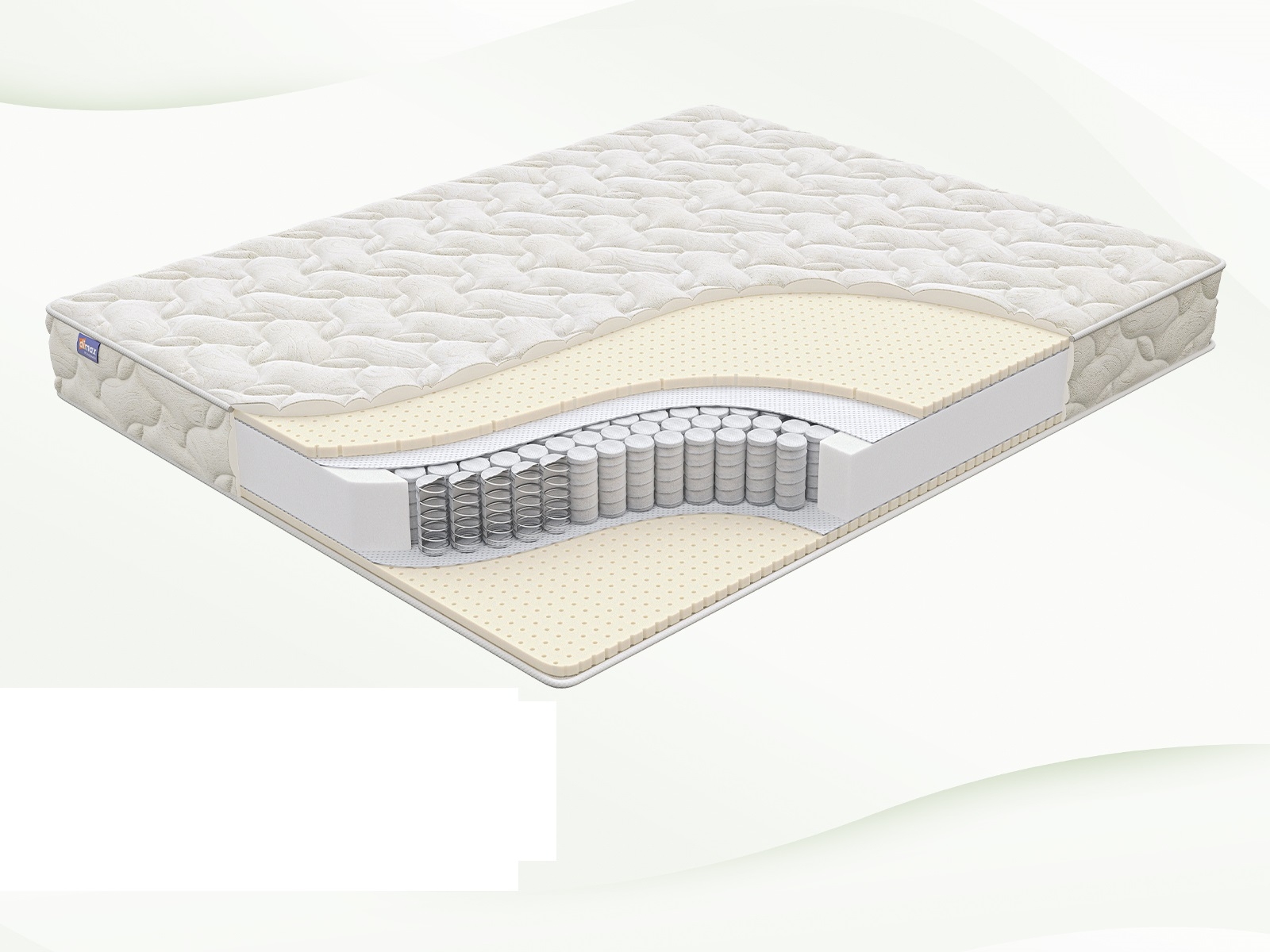 Матрас Dimax Элемент Софт 500 120х200, Бежевый;белый;серый;серебристый, Элемент Софт 500
Матрас Dimax Элемент Софт 500 120х200, Бежевый;белый;серый;серебристый, Элемент Софт 500