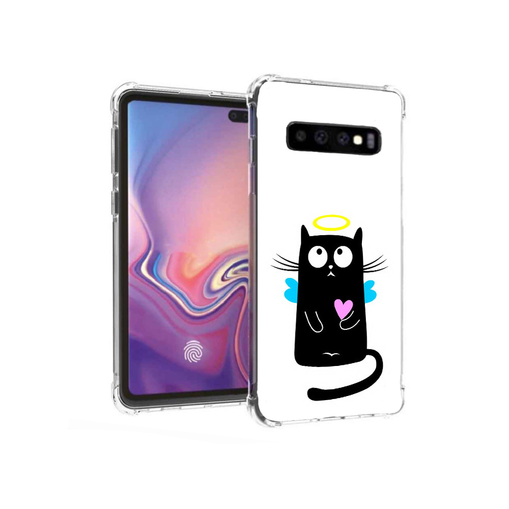 Чехол MyPads Tocco для Samsung Galaxy S10+ Кот ангелок (PT125670.500.96), Прозрачный, Tocco
Чехол MyPads Tocco для Samsung Galaxy S10+ Кот ангелок (PT125670.500.96), Прозрачный, Tocco