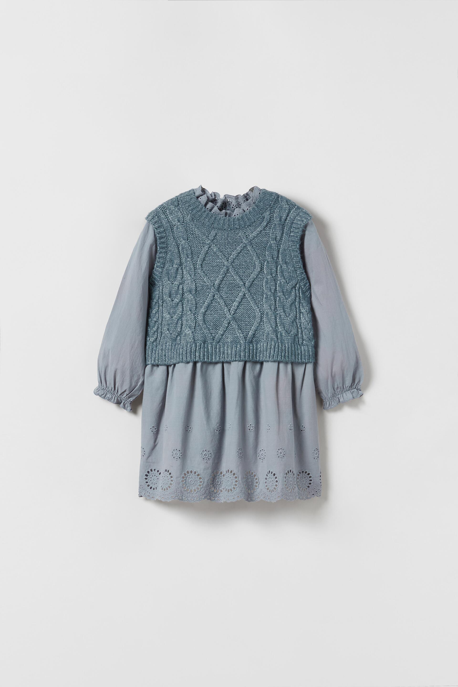 Платье детское ZARA 0147350248560, серо-голубой, 110 (товар из-за рубежа), 01473502485
Платье детское ZARA 0147350248560, серо-голубой, 110 (товар из-за рубежа), 01473502485
