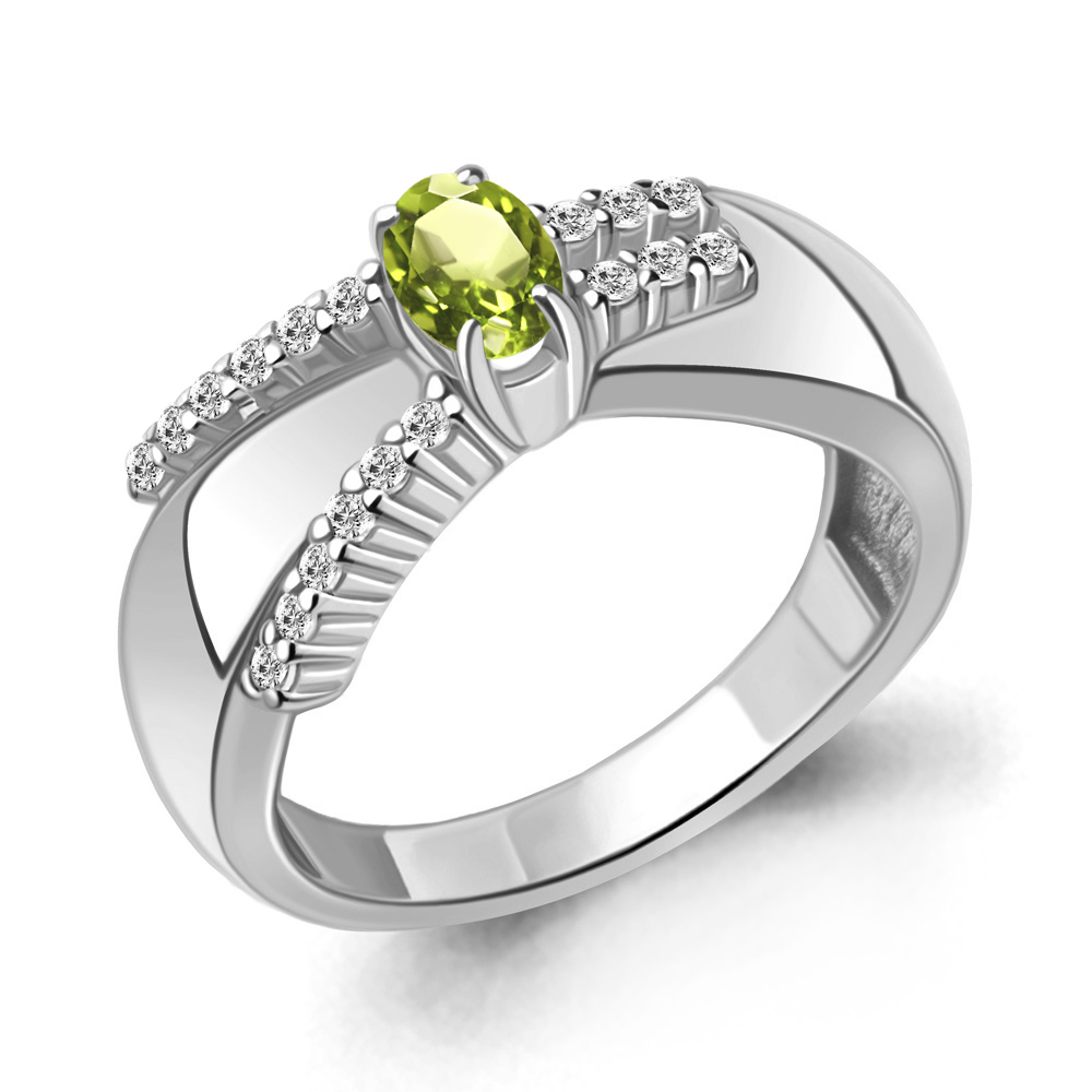 Кольцо из серебра с хризолитом\фианитом Aquamarine Aquamarine 6967707А_925_р р, 6967707А_925_р
Кольцо из серебра с хризолитом\фианитом Aquamarine Aquamarine 6967707А_925_р р, 6967707А_925_р