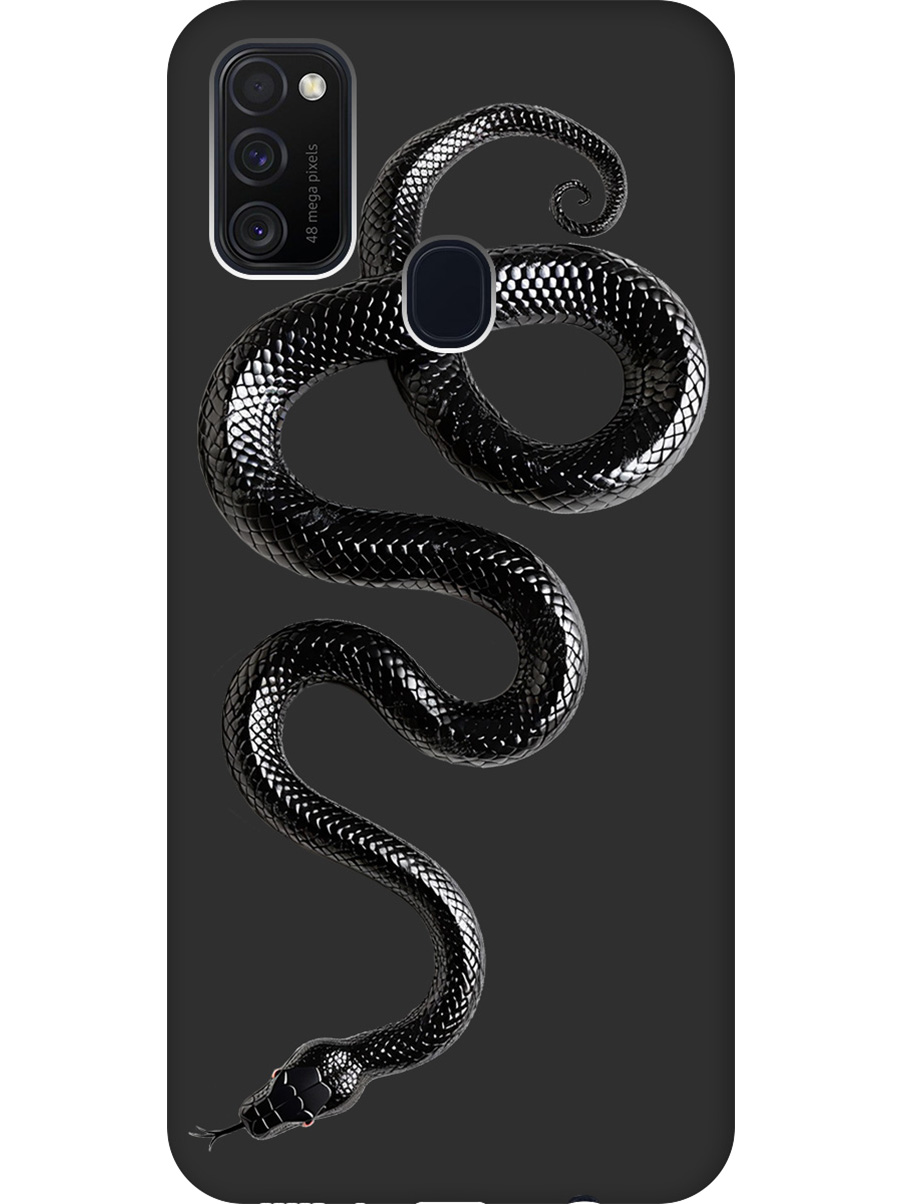 Силиконовый чехол на Samsung Galaxy M21 / M30s с принтом "Черная мамба" матовый черный, 723067613
Силиконовый чехол на Samsung Galaxy M21 / M30s с принтом "Черная мамба" матовый черный, 723067613