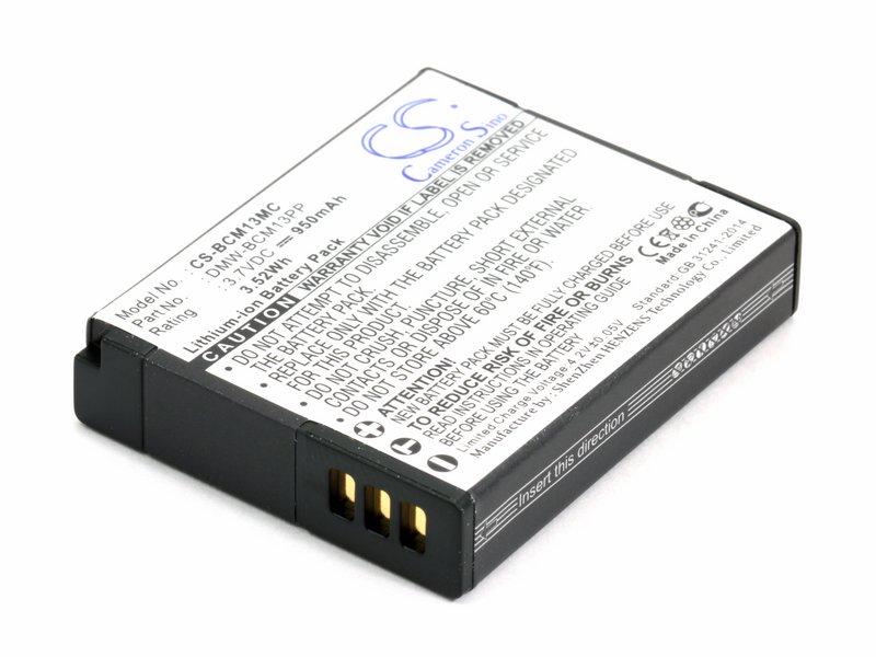 Аккумулятор для Panasonic DMW-BCM13, DMW-BCM13E (950mAh), DMW-BCM13, DMW-BCM13E, DMW-BCM13PP, PL374B.339, PLP-BCM13
Аккумулятор для Panasonic DMW-BCM13, DMW-BCM13E (950mAh), DMW-BCM13, DMW-BCM13E, DMW-BCM13PP, PL374B.339, PLP-BCM13
