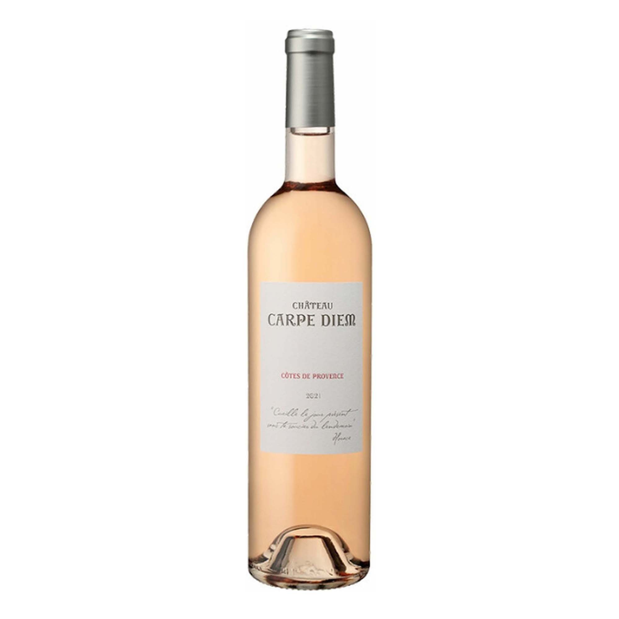 Вино Chateau Carpe Diem Rose Chateau Cotes de Provence розовое сухое 12,5% 0,75 л Франция
Вино Chateau Carpe Diem Rose Chateau Cotes de Provence розовое сухое 12,5% 0,75 л Франция