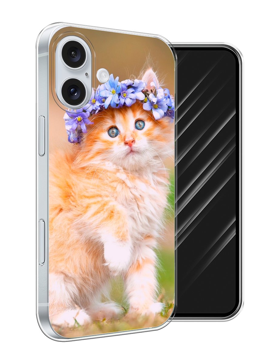 Чехол Awog на Apple iPhone 16 Plus "Рыжий кот в венке", Коричневый;синий, 16150-1
Чехол Awog на Apple iPhone 16 Plus "Рыжий кот в венке", Коричневый;синий, 16150-1