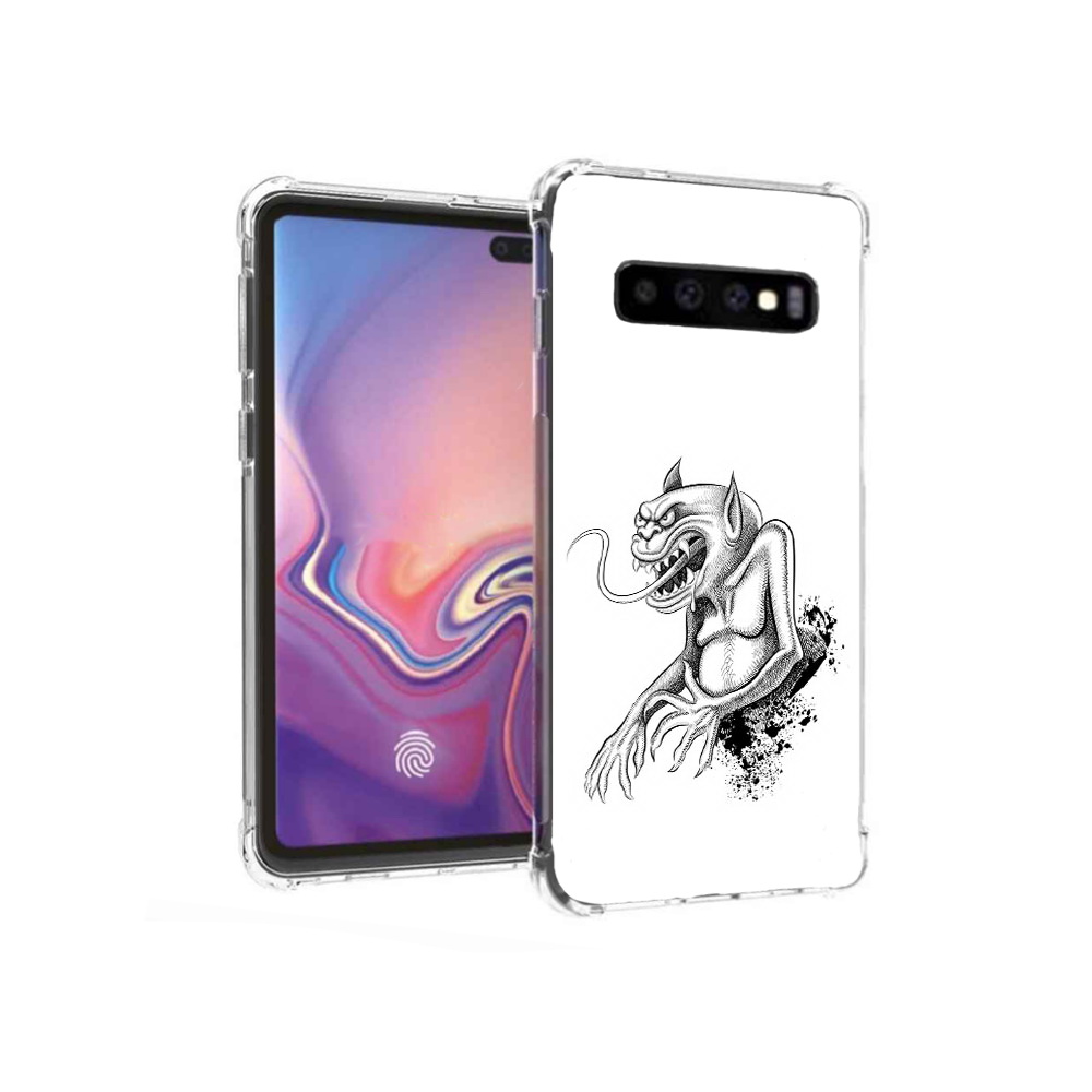 Чехол MyPads Tocco для Samsung Galaxy S10+ чорт (PT125670.500.692), Прозрачный, Tocco
Чехол MyPads Tocco для Samsung Galaxy S10+ чорт (PT125670.500.692), Прозрачный, Tocco