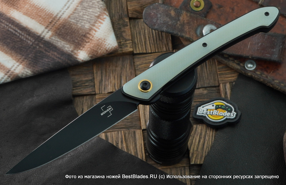 фото Складной нож boker urban spillo jade g10