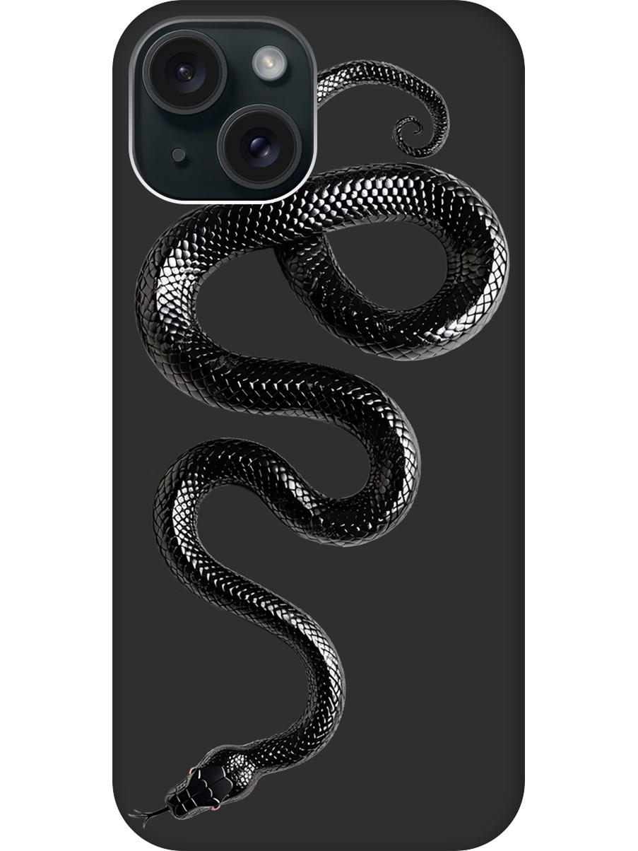 Силиконовый чехол на Apple iPhone 15 с принтом "Черная мамба" матовый черный, 775147813
Силиконовый чехол на Apple iPhone 15 с принтом "Черная мамба" матовый черный, 775147813