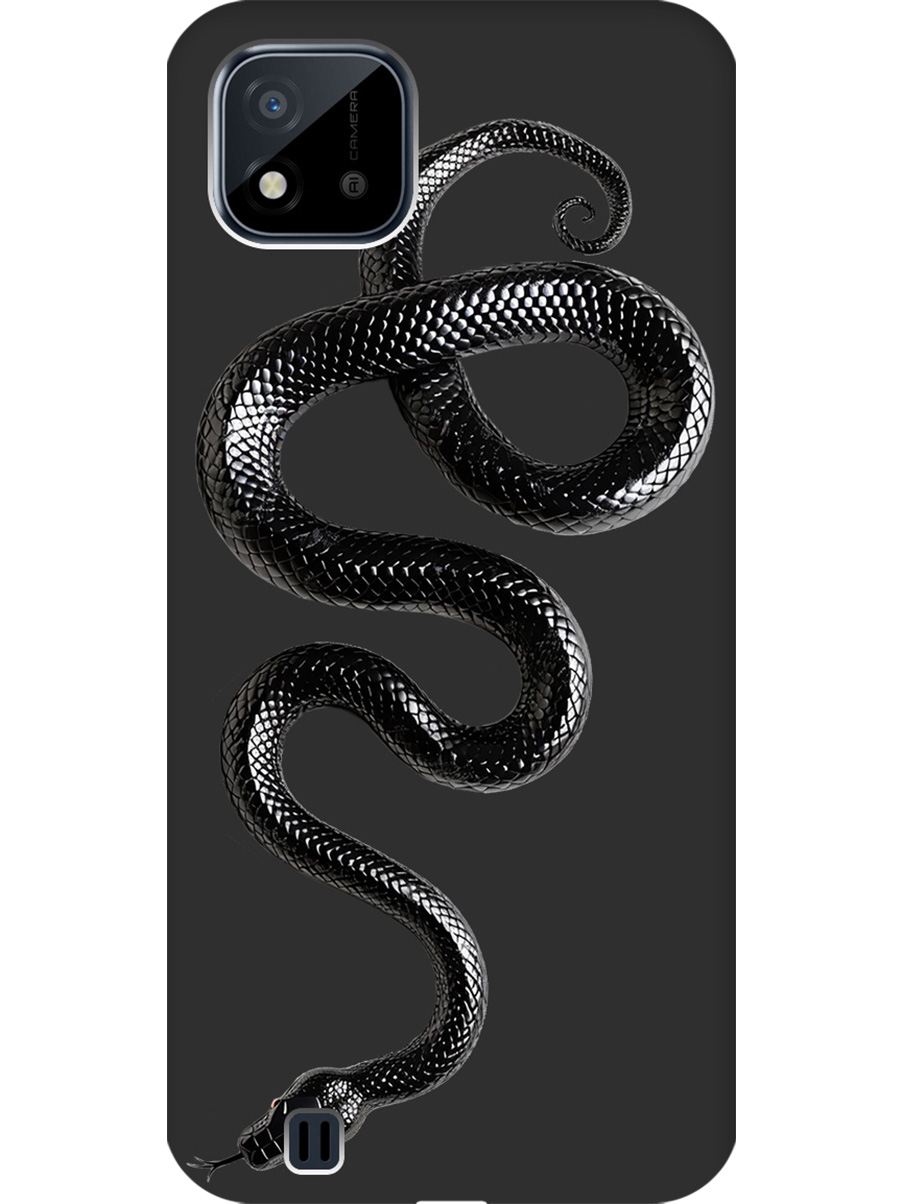 Силиконовый чехол на realme C20 / C11 (2021) с принтом "Черная мамба" матовый черный, 726147413
Силиконовый чехол на realme C20 / C11 (2021) с принтом "Черная мамба" матовый черный, 726147413