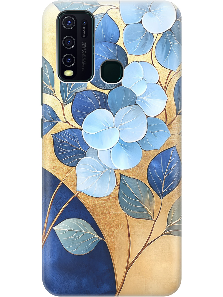 Силиконовый чехол на Vivo Y30 с принтом "Синие листья на золотом", Прозрачный;золотистый;синий, 725455923
Силиконовый чехол на Vivo Y30 с принтом "Синие листья на золотом", Прозрачный;золотистый;синий, 725455923
