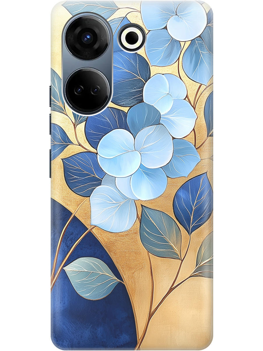 Силиконовый чехол на Tecno Camon 20 / 20 Pro с принтом "Синие листья на золотом", Прозрачный;золотистый;синий, 772566023
Силиконовый чехол на Tecno Camon 20 / 20 Pro с принтом "Синие листья на золотом", Прозрачный;золотистый;синий, 772566023