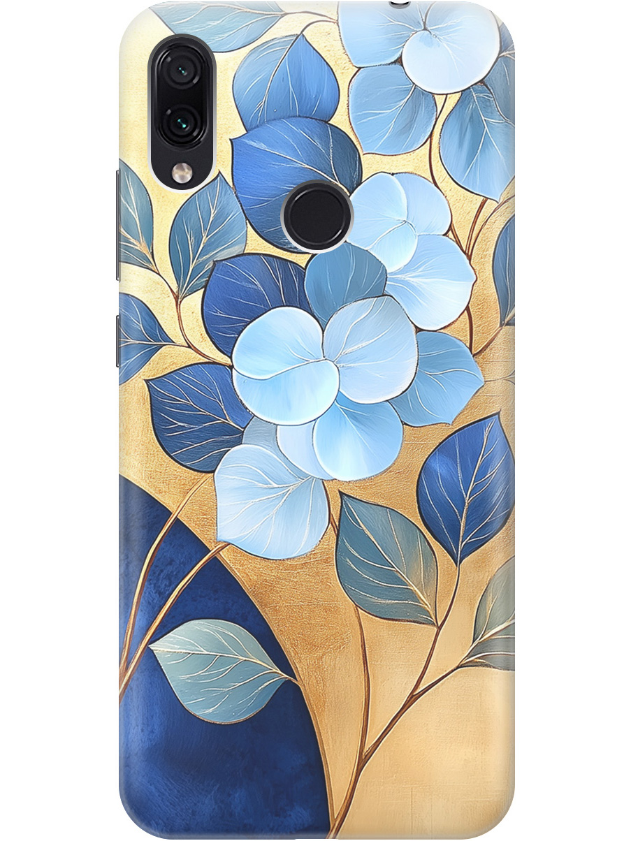 Силиконовый чехол на Xiaomi Redmi Note 7 / Note 7 Pro с принтом "Синие листья на золотом", Прозрачный;золотистый;синий, 720434923
Силиконовый чехол на Xiaomi Redmi Note 7 / Note 7 Pro с принтом "Синие листья на золотом", Прозрачный;золотистый;синий, 720434923