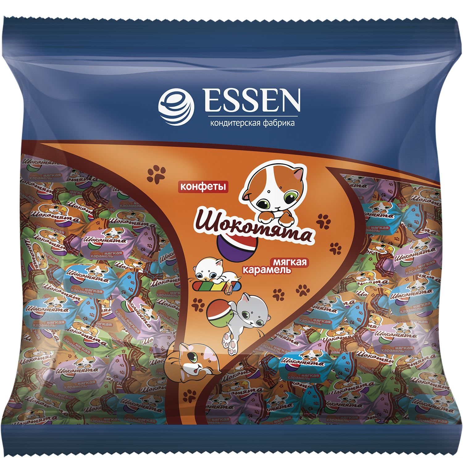 Конфеты Essen Шокотята-Мягкая карамель в молочной глазури, 500 г, весовые 500 грамм
Конфеты Essen Шокотята-Мягкая карамель в молочной глазури, 500 г, весовые 500 грамм