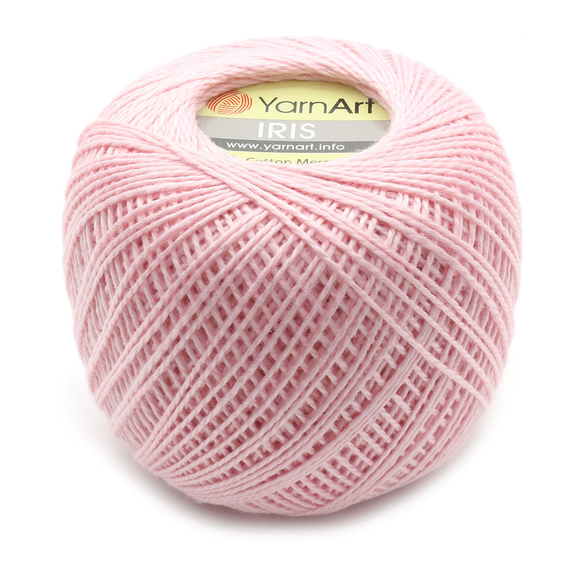 Пряжа YarnArt 'Iris', 20 г, 138 м (мерсеризованный хлопок) (914 светло-розовый), 10 мотков
Пряжа YarnArt 'Iris', 20 г, 138 м (мерсеризованный хлопок) (914 светло-розовый), 10 мотков