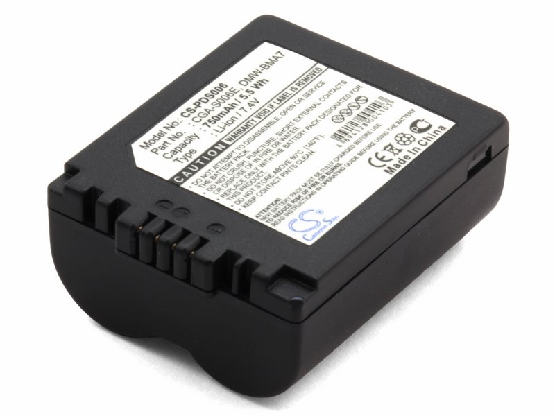 Аккумулятор для Panasonic BP-DC5-E, CGA-S006, CGR-S006 (750mAh), BP-DC5-E, BP-DC5-J, BP-DC5-U, CGA-S006, CGA-S006E, CGA-S006E/1B, CGR-S006, CGR-S006A/1B, CGR-S006E, CGR-S006E/1B, CS-PDS006, DMW-BMA7
Аккумулятор для Panasonic BP-DC5-E, CGA-S006, CGR-S006 (750mAh), BP-DC5-E, BP-DC5-J, BP-DC5-U, CGA-S006, CGA-S006E, CGA-S006E/1B, CGR-S006, CGR-S006A/1B, CGR-S006E, CGR-S006E/1B, CS-PDS006, DMW-BMA7