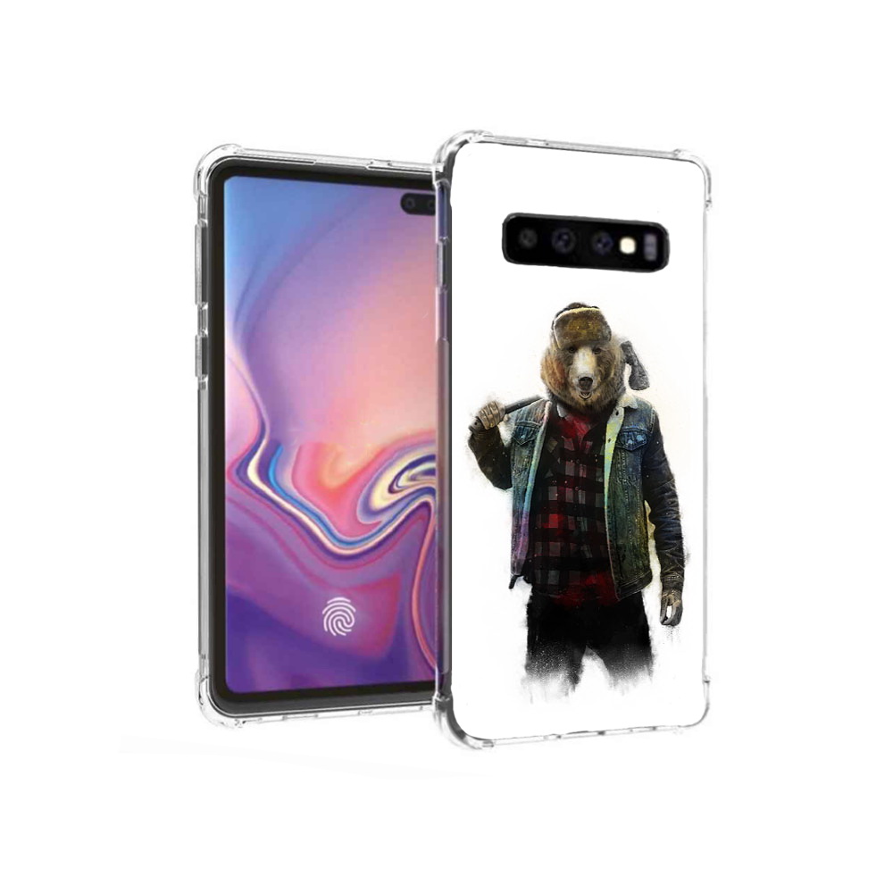 Чехол MyPads Tocco для Samsung Galaxy S10+ медведь с топором (PT125670.500.469), Прозрачный, Tocco
Чехол MyPads Tocco для Samsung Galaxy S10+ медведь с топором (PT125670.500.469), Прозрачный, Tocco