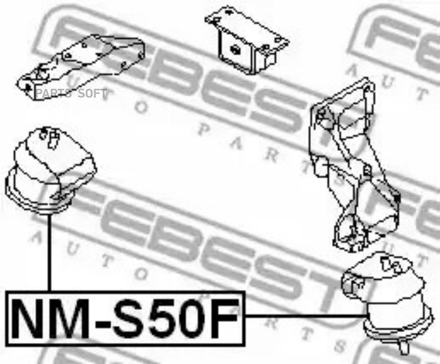 FEBEST Подушка двигат.пер.(гидравлическая) INFINITI FX4535 (S50) 2002-2008 FEBEST NM-S50F
FEBEST Подушка двигат.пер.(гидравлическая) INFINITI FX4535 (S50) 2002-2008 FEBEST NM-S50F