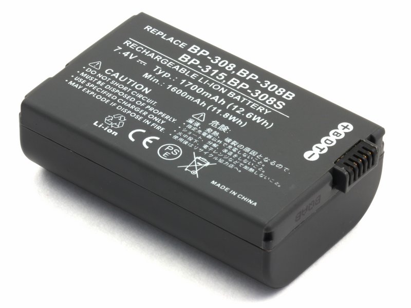 Усиленный аккумулятор для видеокамеры Canon BP-214, BP-315, BP-208, BP-208DG, BP-214, BP-218, BP-308, BP-308B, BP-308S, BP-310, BP-310B, BP-310S, BP-315, PL519G.857
Усиленный аккумулятор для видеокамеры Canon BP-214, BP-315, BP-208, BP-208DG, BP-214, BP-218, BP-308, BP-308B, BP-308S, BP-310, BP-310B, BP-310S, BP-315, PL519G.857