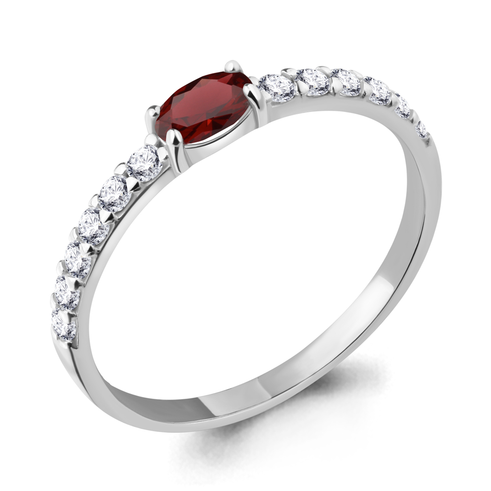 Кольцо из серебра с гранатом Aquamarine Aquamarine 6946303А_925_р р. 18, 6946303А_925_р
Кольцо из серебра с гранатом Aquamarine Aquamarine 6946303А_925_р р. 18, 6946303А_925_р