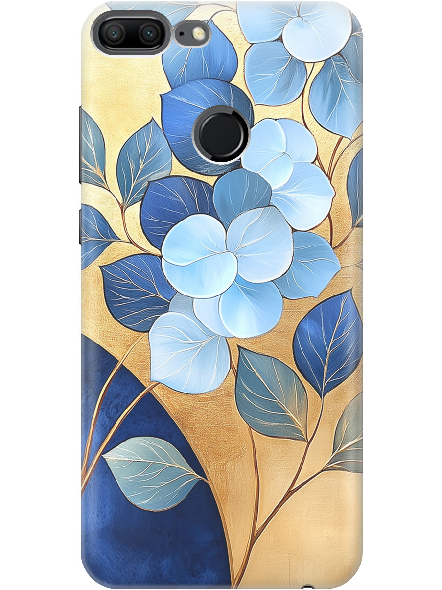 Силиконовый чехол на Honor 9 Lite с принтом "Синие листья на золотом", Прозрачный;золотистый;синий, 717568423
Силиконовый чехол на Honor 9 Lite с принтом "Синие листья на золотом", Прозрачный;золотистый;синий, 717568423