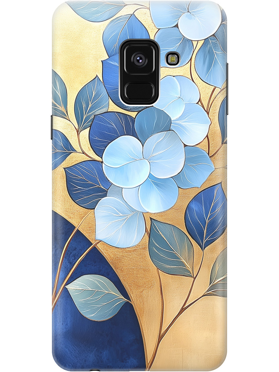 Силиконовый чехол на Samsung Galaxy A8+ (2018) с принтом "Синие листья на золотом", Прозрачный;золотистый;синий, 716847623
Силиконовый чехол на Samsung Galaxy A8+ (2018) с принтом "Синие листья на золотом", Прозрачный;золотистый;синий, 716847623