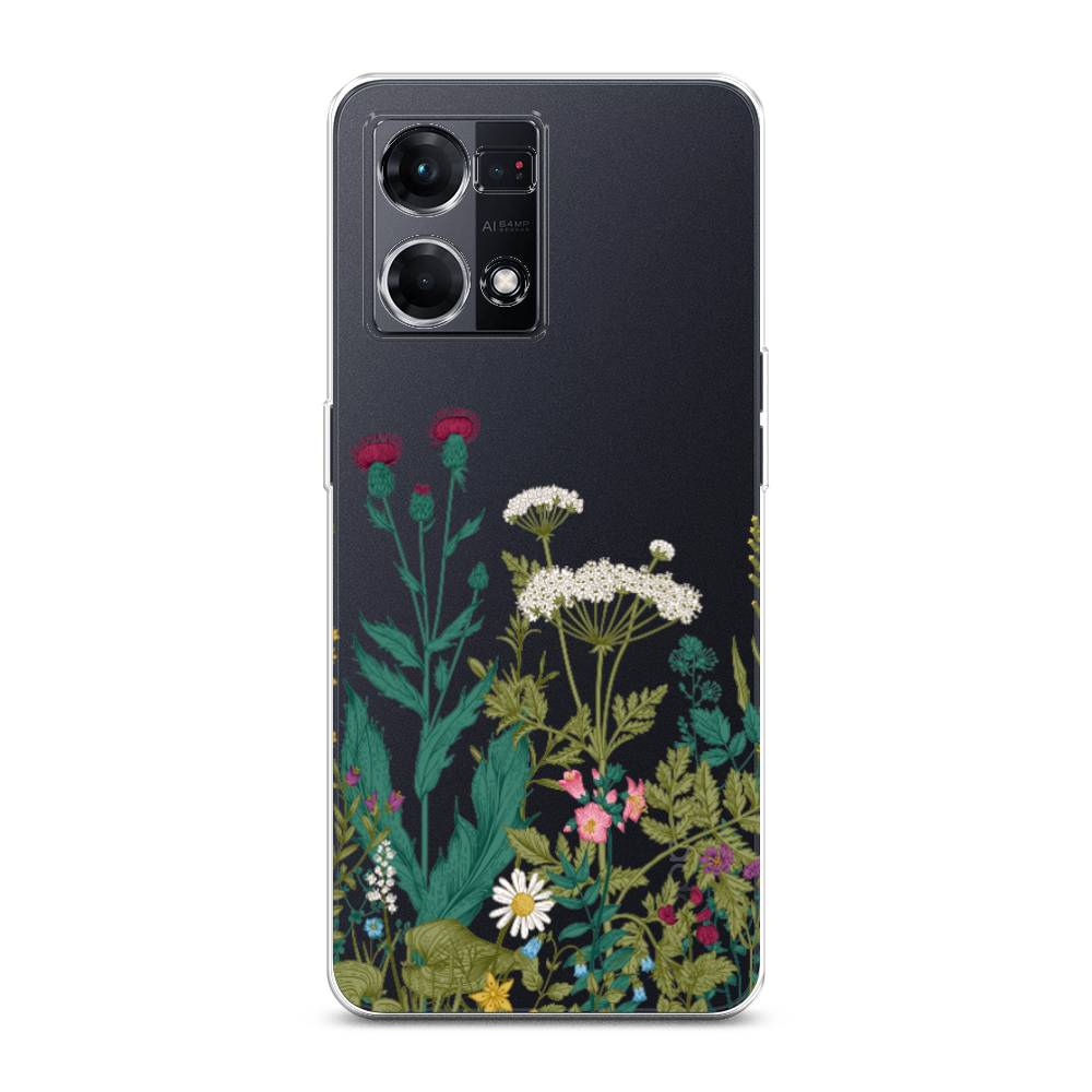 Чехол на Oppo Reno 7 4G "Дикие полевые цветы", Зеленый;розовый;белый, 2511450-2
Чехол на Oppo Reno 7 4G "Дикие полевые цветы", Зеленый;розовый;белый, 2511450-2