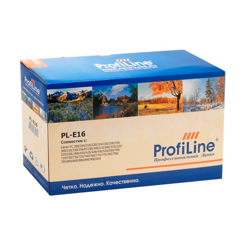 Картридж для лазерного принтера Profiline PL-E-16 (PL-E-16) черный, совместимый, PL-E-16
Картридж для лазерного принтера Profiline PL-E-16 (PL-E-16) черный, совместимый, PL-E-16