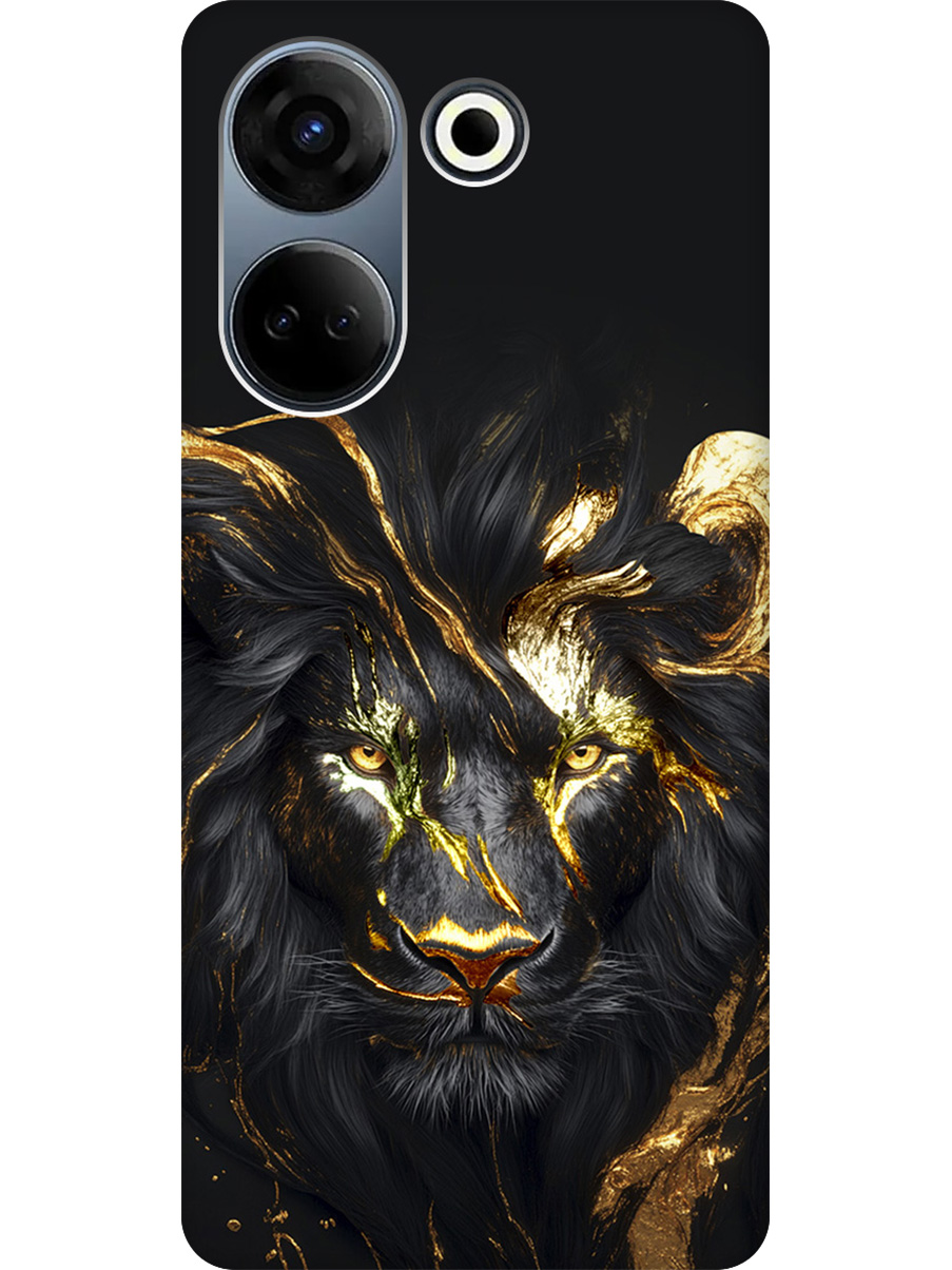 Силиконовый чехол на Tecno Camon 20 / 20 Pro с принтом "Золотой лев" матовый черный, Черный;золотистый, 772566013
Силиконовый чехол на Tecno Camon 20 / 20 Pro с принтом "Золотой лев" матовый черный, Черный;золотистый, 772566013