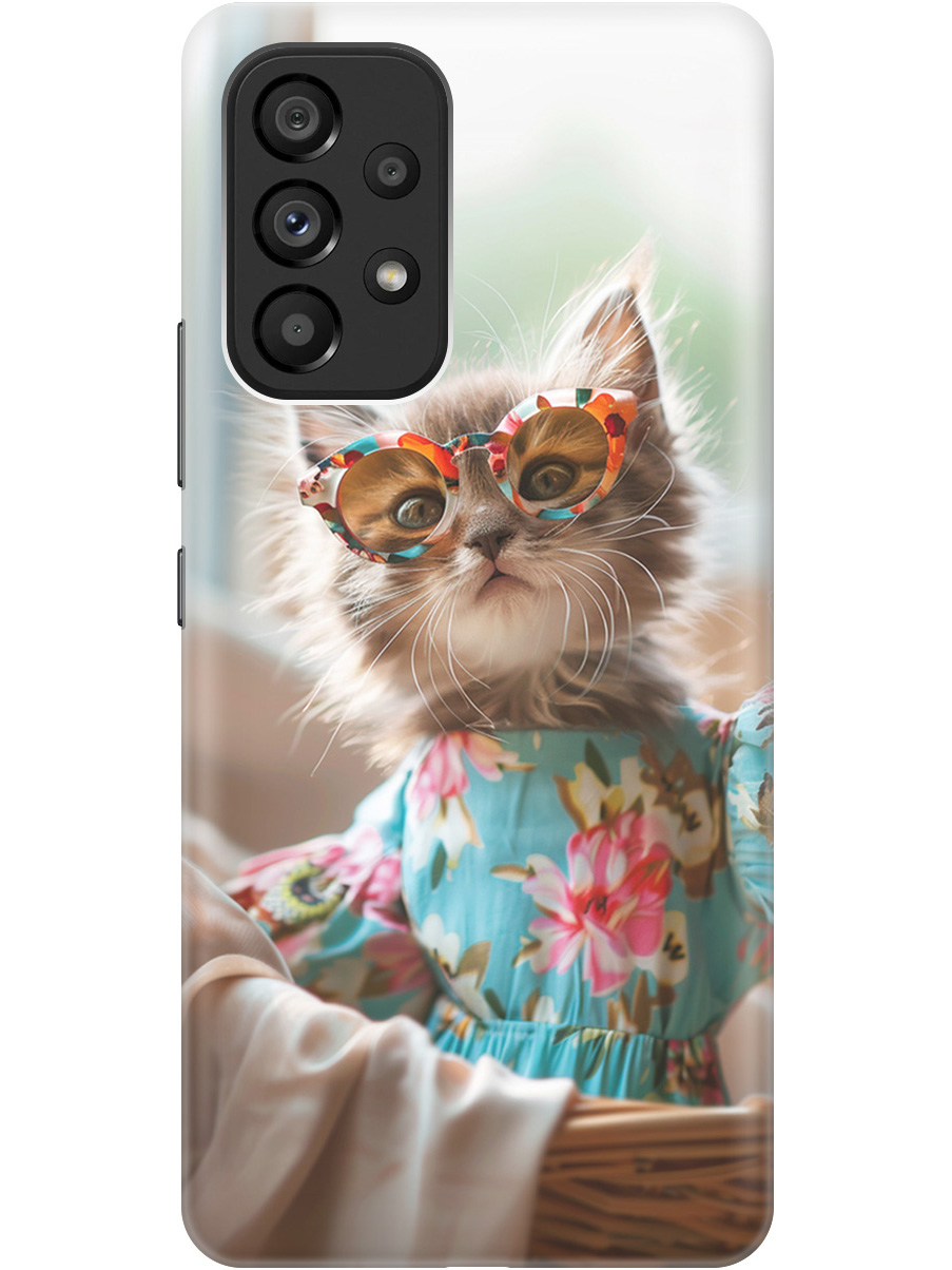 Силиконовый чехол на Samsung Galaxy A53 5G с рисунком "Кошечка в голубом платье", Белый;голубой;серый, 20000850
Силиконовый чехол на Samsung Galaxy A53 5G с рисунком "Кошечка в голубом платье", Белый;голубой;серый, 20000850