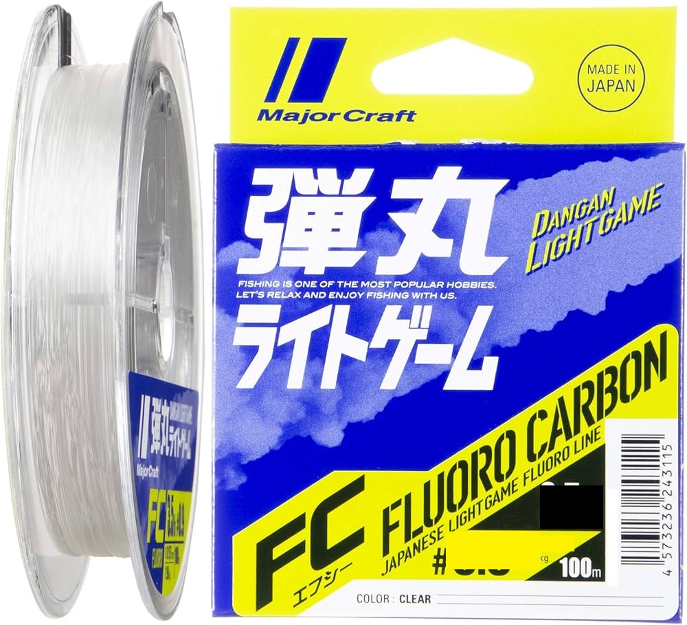 Леска флюорокарбон Major Craft DLG-F 100m, 0.128mm, 1.27kg, Clear, Прозрачный, DLG-F
Леска флюорокарбон Major Craft DLG-F 100m, 0.128mm, 1.27kg, Clear, Прозрачный, DLG-F