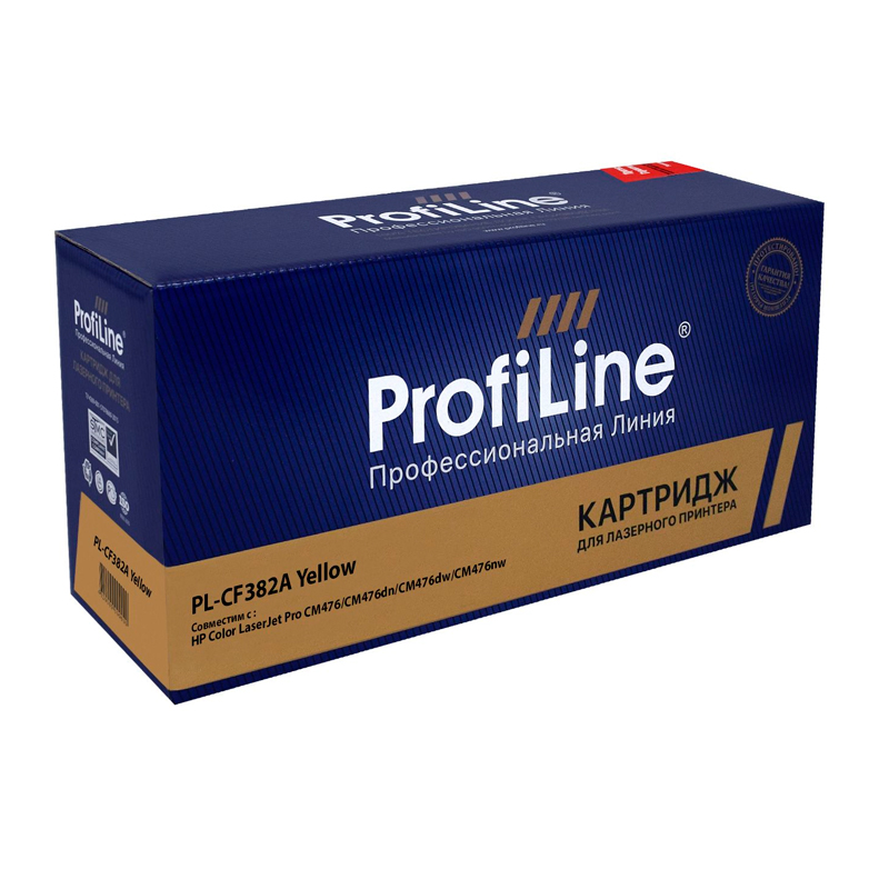 Картридж для лазерного принтера Profiline PL-CF382A (PL-CF382A) желтый, совместимый, PL-CF382A
Картридж для лазерного принтера Profiline PL-CF382A (PL-CF382A) желтый, совместимый, PL-CF382A