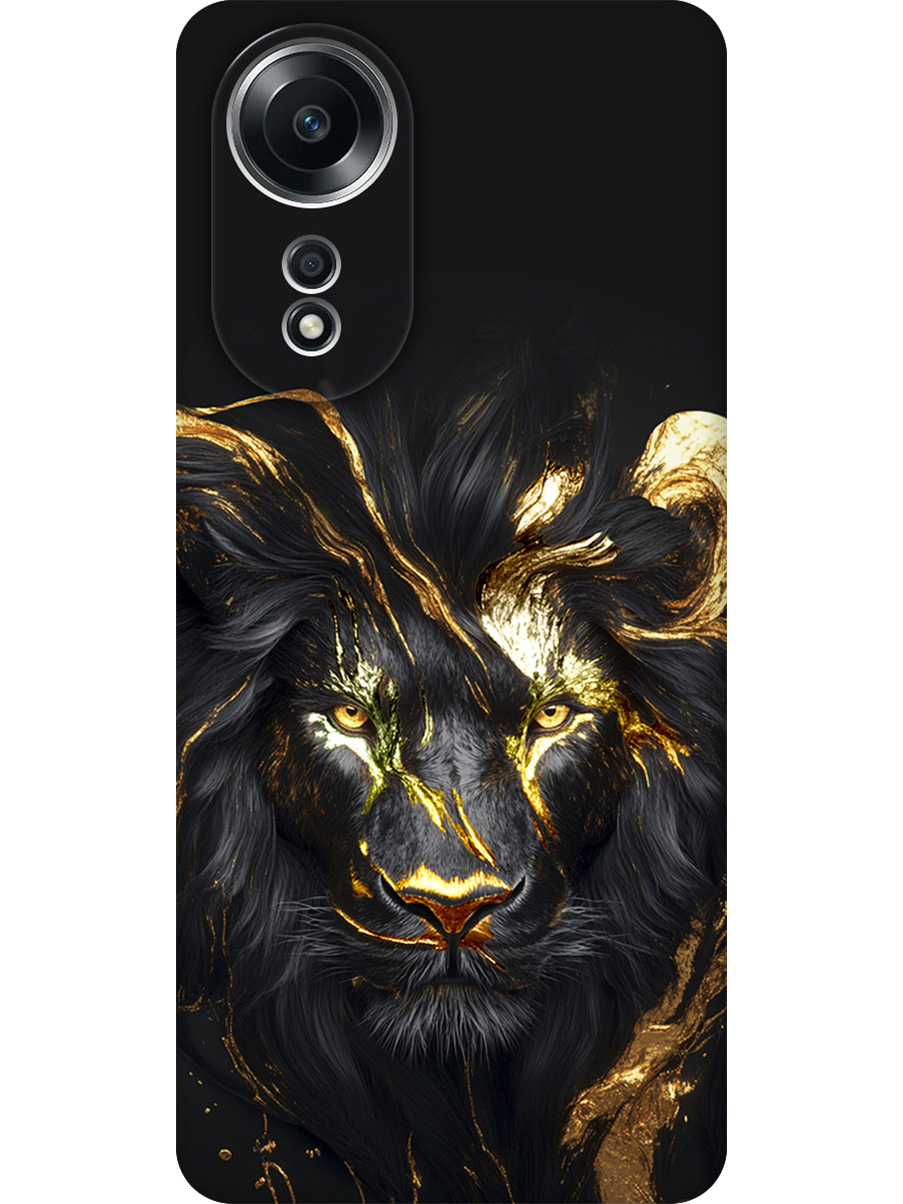 Силиконовый чехол на Oppo A58 4G с принтом "Золотой лев" матовый черный, Черный;золотистый, 782629413
Силиконовый чехол на Oppo A58 4G с принтом "Золотой лев" матовый черный, Черный;золотистый, 782629413