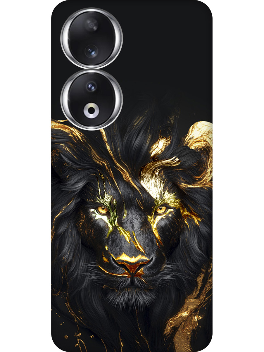 Силиконовый чехол на Honor 90 с принтом "Золотой лев" матовый черный, Черный;золотистый, 772618113
Силиконовый чехол на Honor 90 с принтом "Золотой лев" матовый черный, Черный;золотистый, 772618113