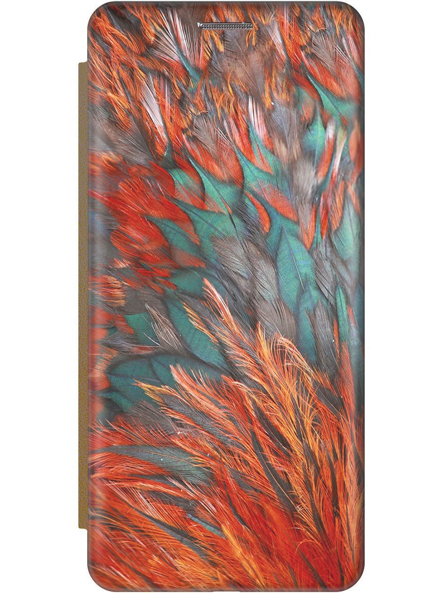 Чехол-книжка на Realme C21Y "Разноцветные перья" золотистый, Желтый;зеленый, 9363
Чехол-книжка на Realme C21Y "Разноцветные перья" золотистый, Желтый;зеленый, 9363