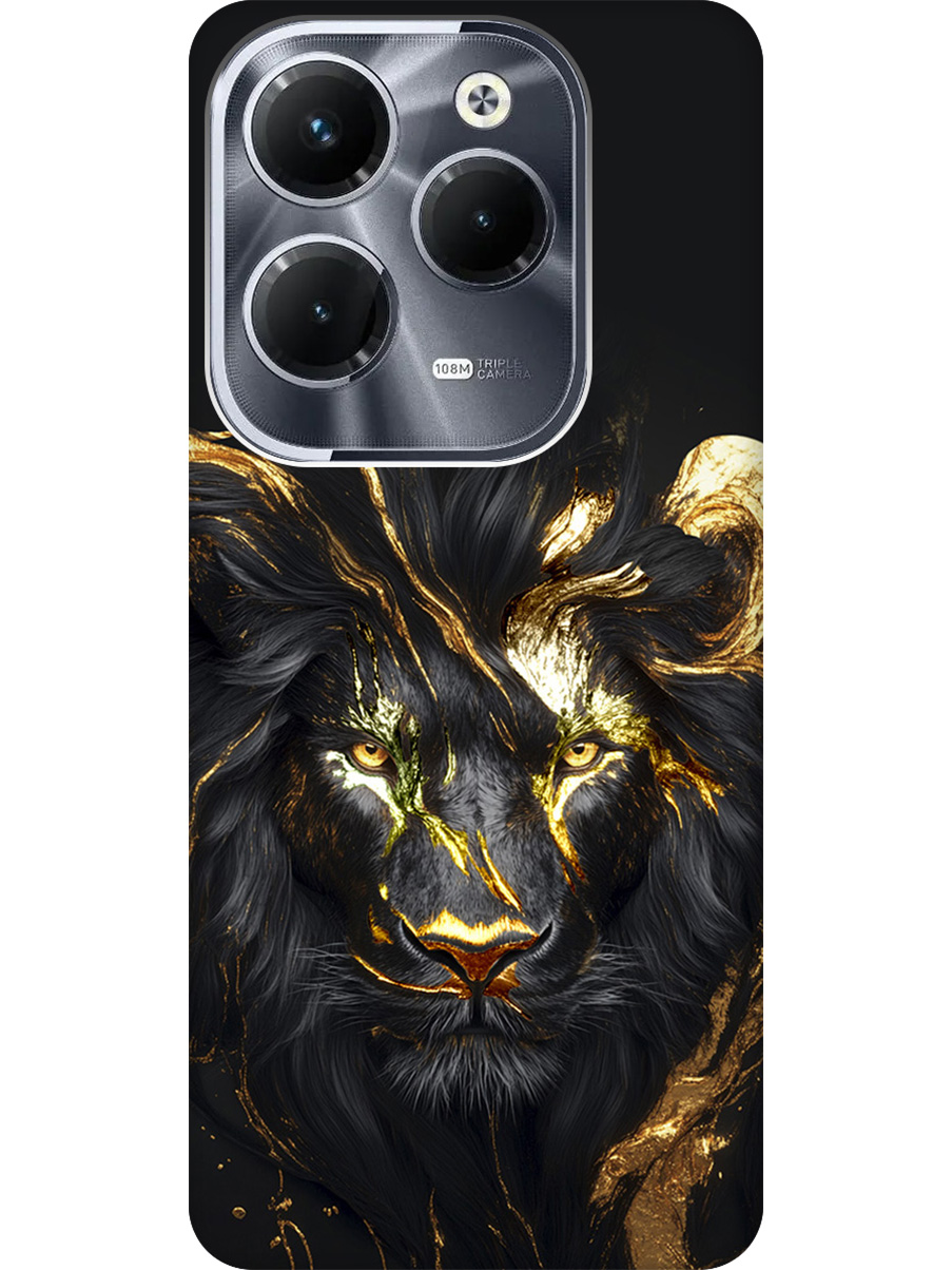 Силиконовый чехол на Infinix Hot 40 / Hot 40 Pro с принтом "Золотой лев" матовый черный, Черный;золотистый, 778679213
Силиконовый чехол на Infinix Hot 40 / Hot 40 Pro с принтом "Золотой лев" матовый черный, Черный;золотистый, 778679213