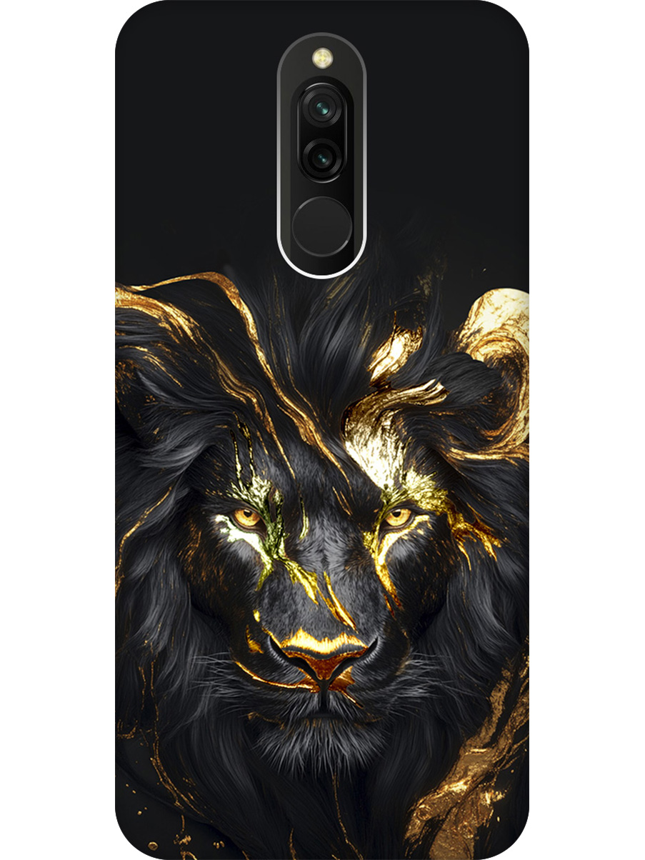 Силиконовый чехол на Xiaomi Redmi 8 с принтом "Золотой лев" матовый черный, Черный;золотистый, 722204513
Силиконовый чехол на Xiaomi Redmi 8 с принтом "Золотой лев" матовый черный, Черный;золотистый, 722204513