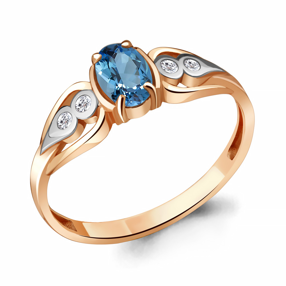 Кольцо из серебра с топазом\фианитом Aquamarine Aquamarine 6942305А_925_з р. 18, 6942305А_925_з
Кольцо из серебра с топазом\фианитом Aquamarine Aquamarine 6942305А_925_з р. 18, 6942305А_925_з